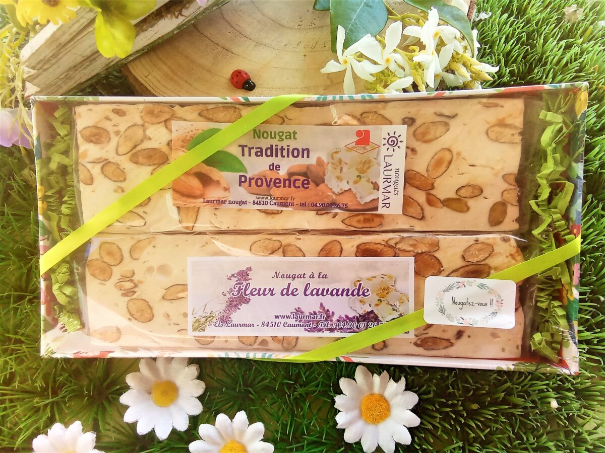 Coffret Nougat Blanc Tendre Laurmar