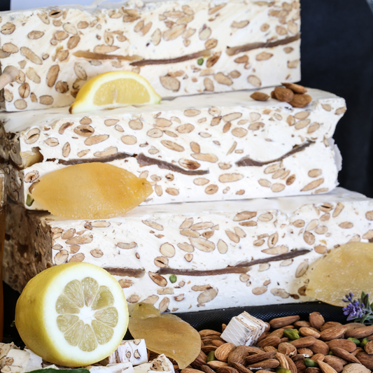 Nougat aux Écorces de citrons confites