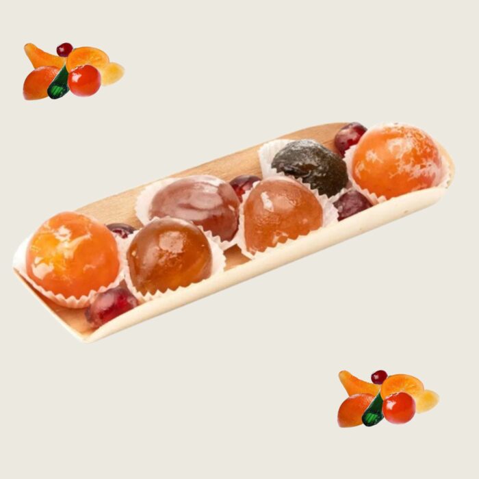 Barquette fruits glacés assortis 250 g